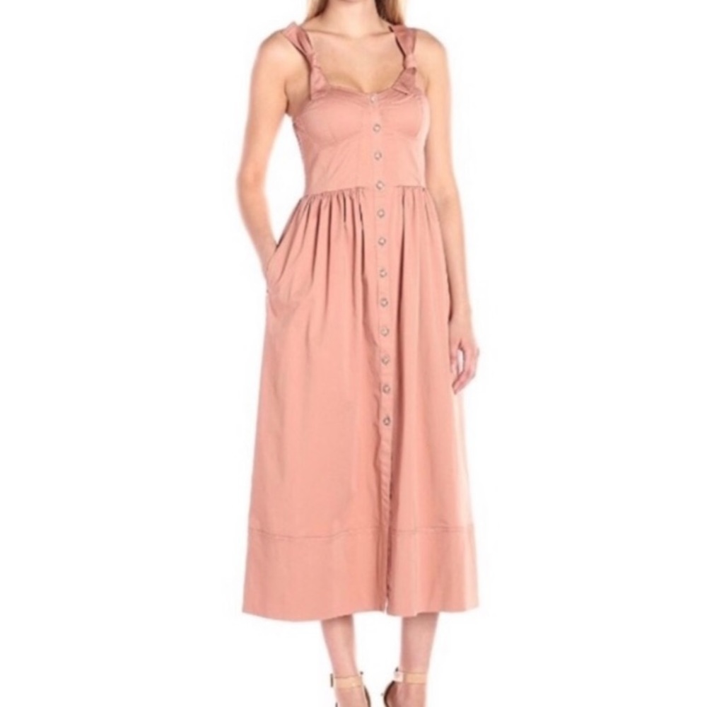 Rebecca Taylor cotton midi dress